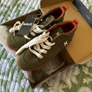Hurley Kids' Green High-Top Sneakers